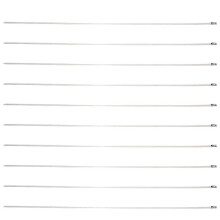10Pcs 17.7" Stainless Steel Locking Cable Ties Silver