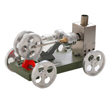 Montage metalen Stirlingmotormodel voor klassikaal onderwijs