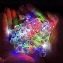 LED Balloon Lights, 30 Pcs Mini Lights for Party Decoration, Balloons, Paper Lanterns, Pumpkins, Boxes - Home Christmas Halloween Birthday Decoration