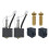 2Packs 3D Printer for S1 Assembled Extruder Hotend Kit for S1/Combo/ Pro 3D Printers Replacement 1