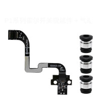 For Bambu Lab P1S P1P Extruder Filament Sensor Parts with Pneumatic Connector Hall Switch Board for P1 Series Printer