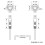 ledscom.de Feed-through cable for SPIDER plug-in system, 1 m, white 2