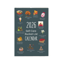 Thick Paper Printing Wall Hanging Design Simple Monthly Wall