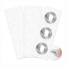 60 adesivi NFC, chip tag NFC riscrivibili, tag NFC compatibili con dispositivi mobili abilitati NFC