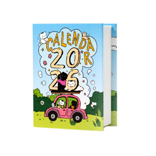 2026 Daily Planner Calendar 372 Sheets Unlined Desktop Daily