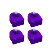 4 kpl syöttöportin suojus bambu lab p2s h2d am 2 pro -suojafilamentin sisääntuloaukon suojus 3d-tulostimen