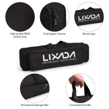 Lixada Portable Fishing Bag Case Fishing Rod and Reel Travel Carry Case Bag Carrier Fishing Pole Gear Tackle Storage Bag Hunting Bag Case Organizer