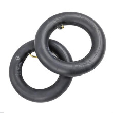 2 Stück Universal-Innenschläuche 10x2,5/10x2,75 mit gebogenem 45-Ventil für 10 Zoll