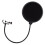 Microphone Filter Studio Mic Cover Mask Shield with Flexible Gooseneck and Clamp 1