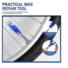 Valve Core Remover Tool Kit, Valve Stem Core for Tubeless Bike Tires Application