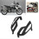 2Pcs Black ABS Motorcycle Engine Cylinder Guard Protector Cover Replacement for R1200GS 2004-2008 3
