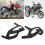 2Pcs Black ABS Motorcycle Engine Cylinder Guard Protector Cover Replacement for R1200GS 2004-2008 4