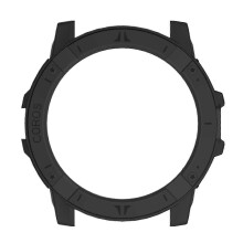 COROS VERTIX 2S Screen Protector with Hard PC Bumper Case, Protective Cover for Smartwatch in Black and Red