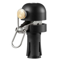 Campanello mini impermeabile ad alto volume per bici da strada, con attacco per manubrio da 18-25 mm,