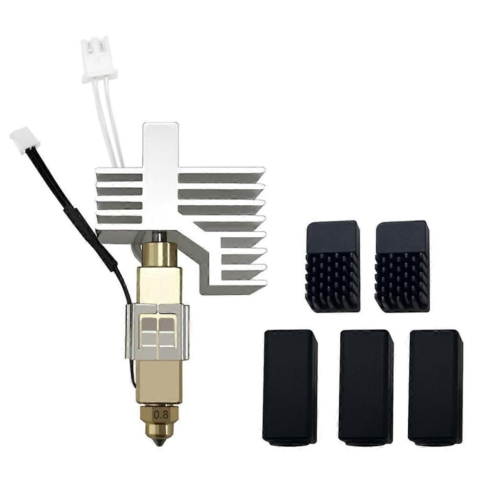 0.8Mm Ceramic Hotend For Centauri Head Extruder Kit Hot End Heat Sink Heating Hardened Nozzle 9152359548052