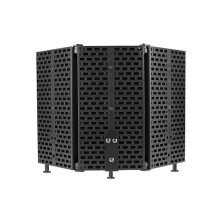Panel Reflection Filters Studio Recording Microphone Isolation Shield Suitable for Any Condenser Mic Three Doors