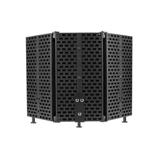 Panel Reflection Filters Studio Recording Microphone Isolation Shield Suitable for Any Condenser Mic Three Doors