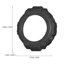 Weiche TPU-Schutzhülle als Ersatz für die Huami Amazfit T-Rex Pro Smartwatch – Schutzhülle und Rahmenschutz