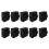 10pcs Silicone Sleeve for T1E/T1 Pro/T1 Max 3D Printer Accessories,Hot End Silicone Sock 1