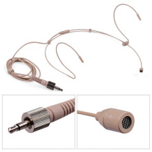Head Mounted Microphone Unidirectional High Sensitivity Condenser Headset Microphone for Speech Teaching