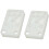 For A1 Heating Assembly Ceramic Insulation Block Hotend Heat Component Mounting for H2D Right Base 1