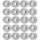Ρουλεμάν Skateboard 608ZZ 20pcs Ρουλεμάν από χάλυβα για Skateboard, Ακτινικά Ρουλεμάν 1