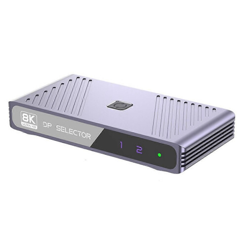 Switcher DP Celector DP1.4 8K60Hz 4K144 160Hz HD compatibile con computer e convertitori di display,