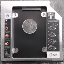 Vassoio di ricambio per secondo disco rigido HDD SSD compatibile con T420 T430 T510 T520 T530 W510 W520