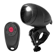 Faro anteriore per bicicletta con telecomando, altoparlante vocale fai-da-te per bicicletta, campanello