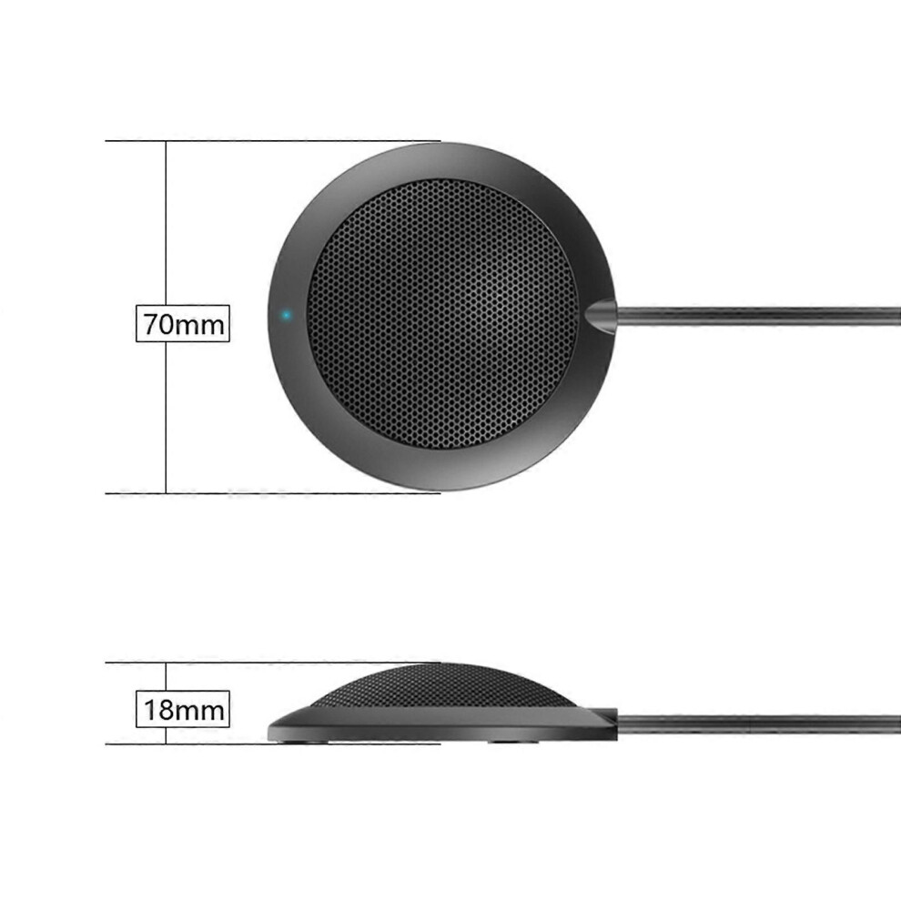 Stereo Omnidirectional Condenser Microphone Mic Usb Connector For Meeting Business Conference Desktop Computer 9152359532402