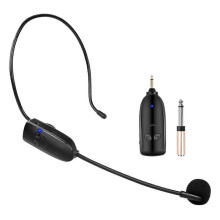 2 In1 Wireless Microphone Headset mitter Wireless Headset and Handheld Noise Reduction Mic for