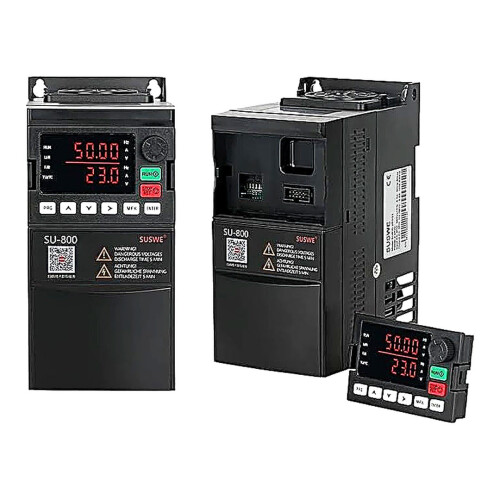 SU-800 VFD Inverter 1.5kW – Single Phase to 3 Phase Variable Frequency Drive 1