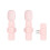 Microfono wireless professionale compatibile con iPhone iPad, microfoni a clip plug-play, microfono 1