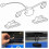 5Pair Rear License Plate Light and Trunk Release Switch for 2