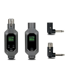 Wireless Microphone mitter Receiver Plugged Into Xlr Wireless Microphone System for Dynamic 48v