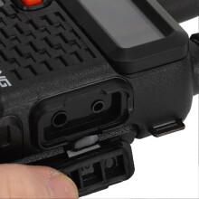 UV 2 Way Radio 5W 136‑174MHz 400‑520MHz Long Range Wireless Walkie Talkie for Outdoor Use AC100‑240V US Plug