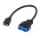 Καλώδιο επέκτασης USB 3.1 Type-C σε USB 3.0 19/20 ακίδων κεφαλής 20cm για μητρικές πλακέτες 1