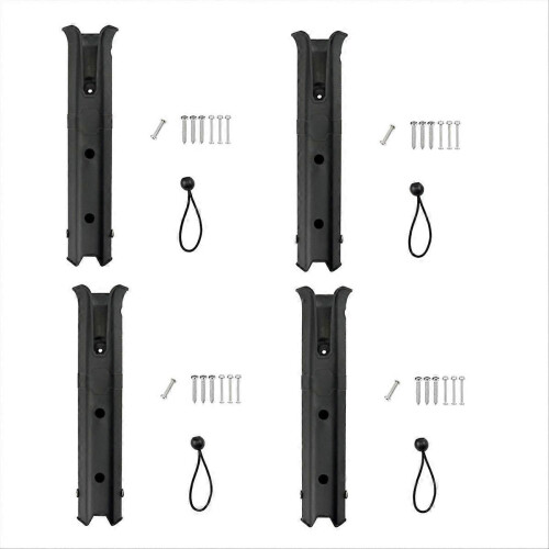 4er-Pack Angelrutenhalter
