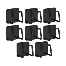 Stainless Steel Sink Sponges Drain Drying Rack Self Black