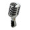 Microfono cablato professionale vintage - Classico microfono da studio compatibile con registrazione 1