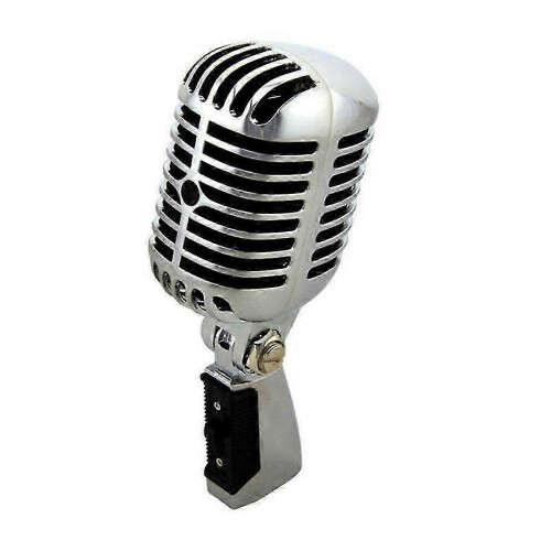 Microfono cablato professionale vintage - Classico microfono da studio compatibile con registrazione