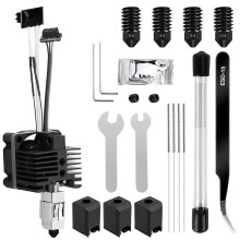 Kit Hotend compatibile con P1P/P1S, Hotend completo per stampante 3D con ventola, ugello in acciaio