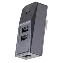 Hub USB per vano portaoggetti compatibile con Y Launch 2025 Model 3 Splitter porta Type-C Docking Station