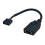 USB 9PIN to Type-C Front Panel Cable USB 9PIN to TYPE-E KEY-A Adapter Cable USB Front Panel Adapter 1