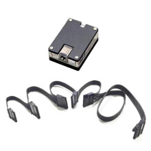 Cavo di alimentazione per HDD SSD SATA da 5,5x2,5 mm a 12V 5V DC, modulo adattatore per disco rigido,