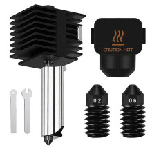 Hotend da 0,4 mm compatibile con Bambu-Lab A1/A1 Mini, estrusore Print - Sostituzione con estrusore