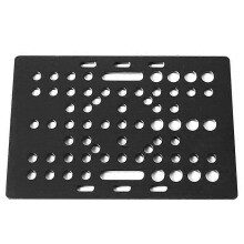 CNC Gantry Plate V Slot Universal Plate Aluminium V Slot Aluminium Linear Extrusion For