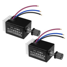 2 τεμάχια ελεγκτής ταχύτητας κινητήρα 12V/24V DC γενικής χρ