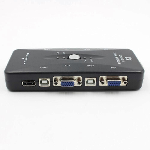 Ένα για τέσσερα, 4 θύρες, USB 2.0, διακόπτης KVM, πληκτρολόγιο,