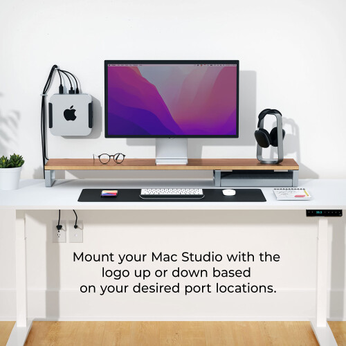 mac studio Wall Mount - Secure or Hide Your Apple Mac with a studio Mount 2